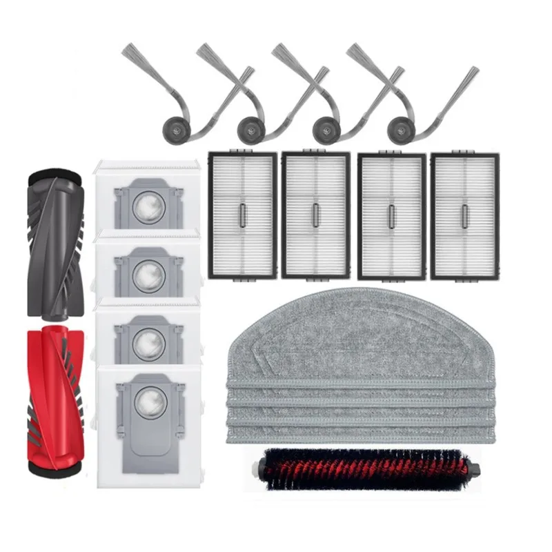 Комплект аксессуаров CKFAM для Roborock Saros 20 Sonic/S10 Maxv Ultra/G30S PRO: основные и боковые щетки, фильтры, мешки для пыли, сменные детали V
Комплект аксессуаров CKFAM для Roborock Saros 20 Sonic/S10 Maxv Ultra/G30S PRO: основные и боковые щетки, фильтры, мешки для пыли, сменные детали V