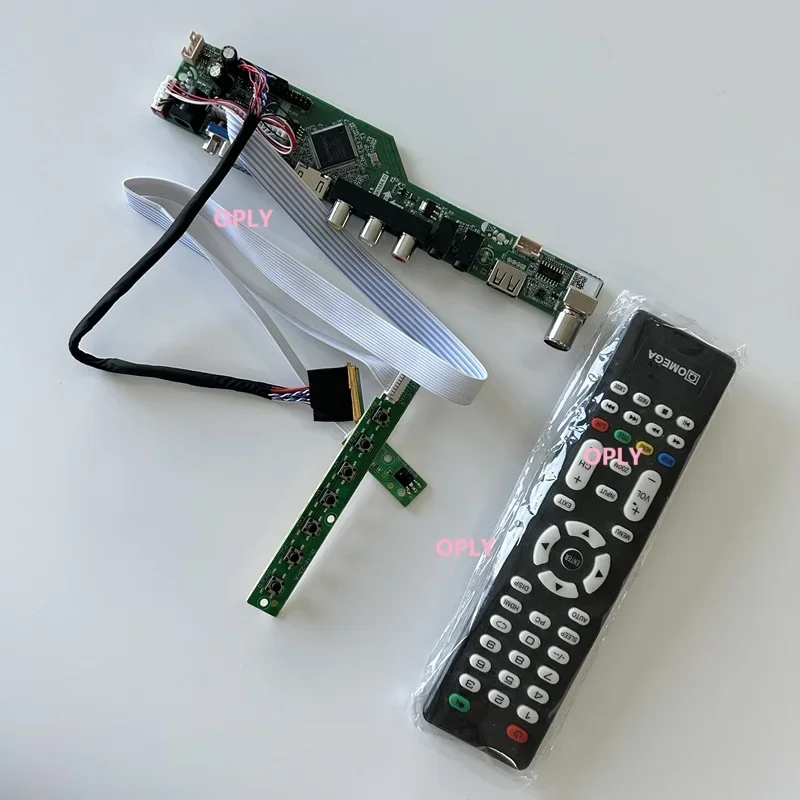 For LG LP140WH4-TLN1 LP140WH4 1366X768 14" HDMI-compatible TV Controller board kit RF USB AV VGA Audio Screen monitor DIY
For LG LP140WH4-TLN1 LP140WH4 1366X768 14" HDMI-compatible TV Controller board kit RF USB AV VGA Audio Screen monitor DIY