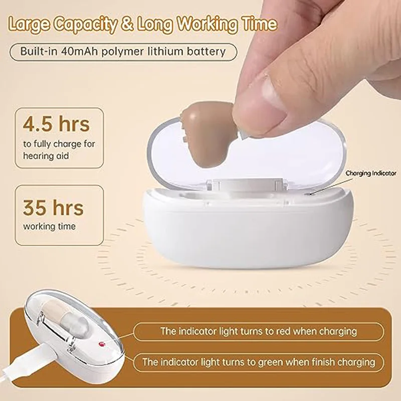 Invisible In Ear Single Ear Earphones Rechargeable Ergonomic Senior With Battery Life Mini Portable Noise Cancelling Earphones
Invisible In Ear Single Ear Earphones Rechargeable Ergonomic Senior With Battery Life Mini Portable Noise Cancelling Earphones