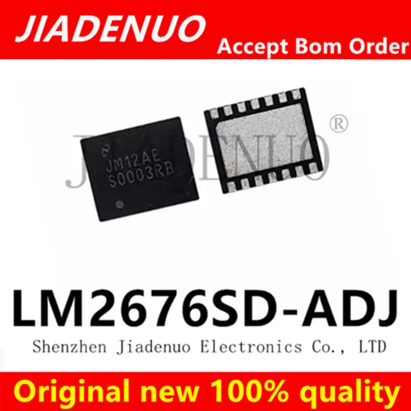 (1-2pcs)100% original New LM2676SD-ADJ S0003RB QFN14 Chipset
(1-2pcs)100% original New LM2676SD-ADJ S0003RB QFN14 Chipset