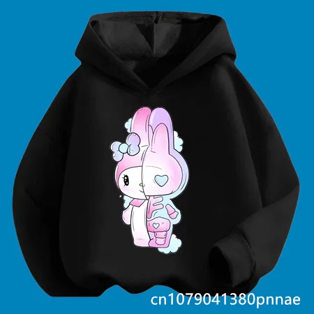 Детская одежда My Melody, свитшот для девочек, детский топ, весенне-осенний комплект с капюшоном Sanrio с мультяшным принтом граффити, милый ветер
Детская одежда My Melody, свитшот для девочек, детский топ, весенне-осенний комплект с капюшоном Sanrio с мультяшным принтом граффити, милый ветер