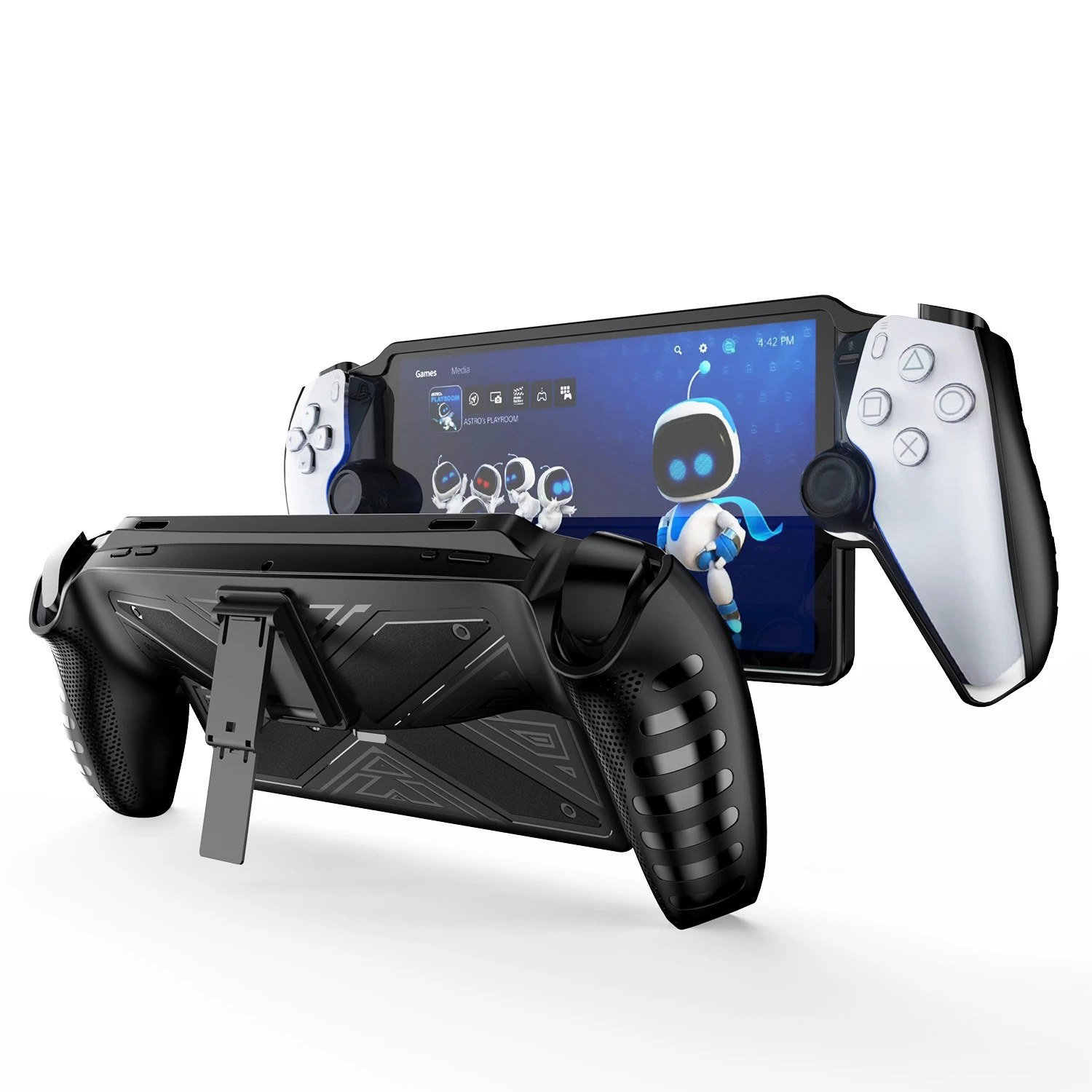 For Sony Playstation Portal Game Machine TPU with Stand Protective Case Game Machine Protective Case
For Sony Playstation Portal Game Machine TPU with Stand Protective Case Game Machine Protective Case