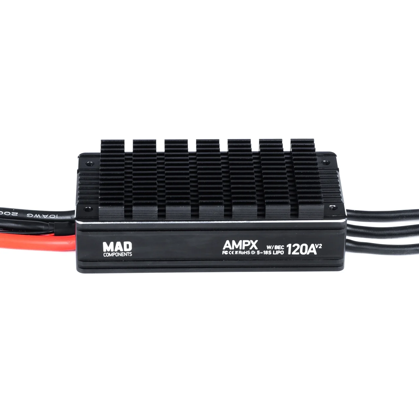 MAD AMPX 180A 5-18S V2 ESC Высокая мощность Плотности Высокоэффективный ручной бесщеточный контроллер двигателя Esc Большой упорный двигатель Большой
MAD AMPX 180A 5-18S V2 ESC Высокая мощность Плотности Высокоэффективный ручной бесщеточный контроллер двигателя Esc Большой упорный двигатель Большой
