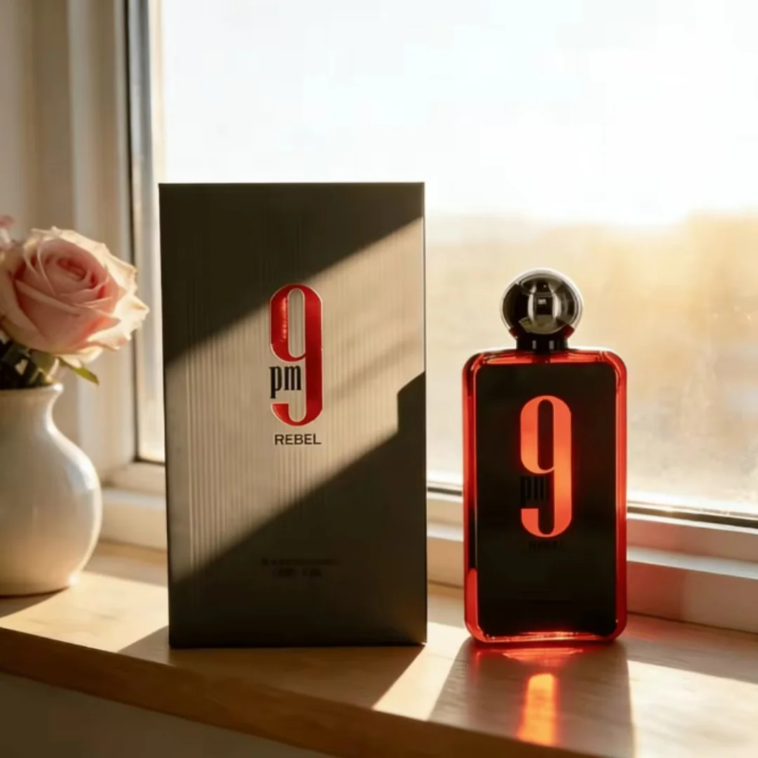 9 P.M Red Neutral eau de toilette spray, 3.4 oz (100ml) natural fragrance, lasting fragrance 9 P.M Red Neutral eau de toilette
9 P.M Red Neutral eau de toilette spray, 3.4 oz (100ml) natural fragrance, lasting fragrance 9 P.M Red Neutral eau de toilette