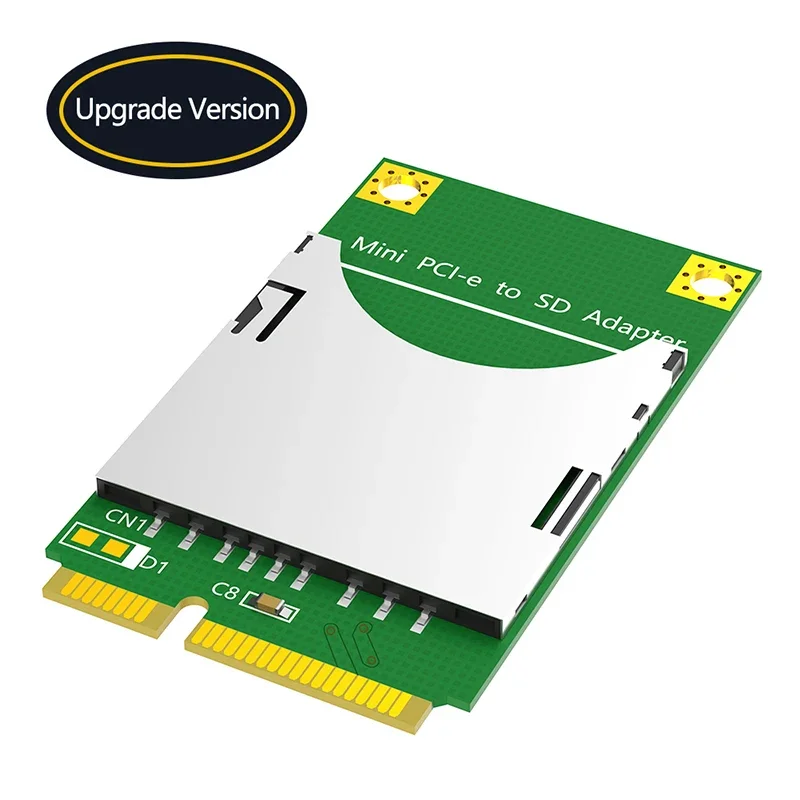 Адаптер Mini PCIE-SD Mini PCI Express to SD Memory Reader Преобразование карты Поддержка SD-карты на 32 ГБ Поддержка SDXC-карты на 2 ТБ
Адаптер Mini PCIE-SD Mini PCI Express to SD Memory Reader Преобразование карты Поддержка SD-карты на 32 ГБ Поддержка SDXC-карты на 2 ТБ