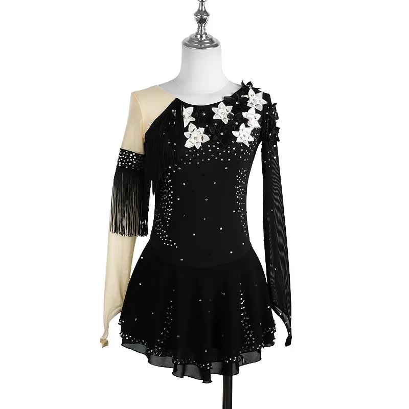 Women's Customized Gymnastics Figure Skating Dress Rhinestone Performance Competition Leotard Dress Ballroom Performance Costume
Women's Customized Gymnastics Figure Skating Dress Rhinestone Performance Competition Leotard Dress Ballroom Performance Costume