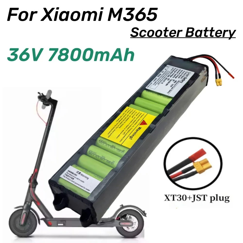 NEW 36V 7800mah Battery 18650 Lithium Cell Pack for 7.8ah Xiaomi Segway M365 Electric Scooter Built in BMS
NEW 36V 7800mah Battery 18650 Lithium Cell Pack for 7.8ah Xiaomi Segway M365 Electric Scooter Built in BMS