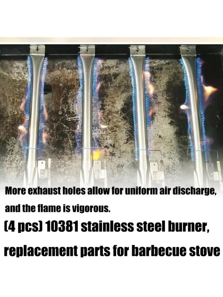 Практичные нержавеющие стальные грили, горелки, трубки, набор из 4 предметов для установки инструментов для барбекю на открытом
Практичные нержавеющие стальные грили, горелки, трубки, набор из 4 предметов для установки инструментов для барбекю на открытом