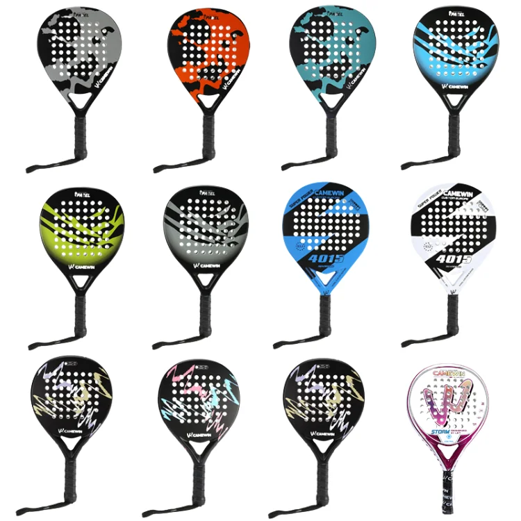 Carbon Fiber Paddle Racket Set with 4 Tennis Balls & Carry Case
Carbon Fiber Paddle Racket Set with 4 Tennis Balls & Carry Case