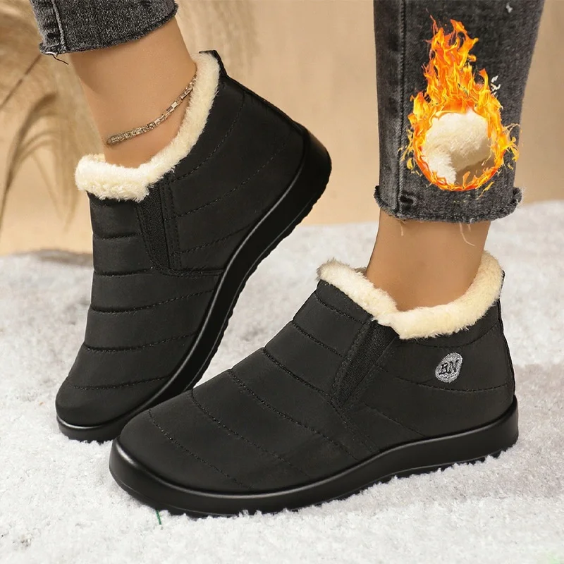 Winter Thiened Cotton oes Ladies Casual Snow Boots Outdoor ort Tube Faionable Boots Chinese Production round Toe Flat...
Winter Thiened Cotton oes Ladies Casual Snow Boots Outdoor ort Tube Faionable Boots Chinese Production round Toe Flat...