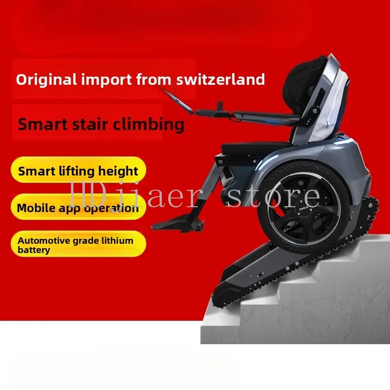 Electric wheelchair, intelligent fully automatic climbing up and down stairs, escalator, disabled elderly mobility scooter
Electric wheelchair, intelligent fully automatic climbing up and down stairs, escalator, disabled elderly mobility scooter