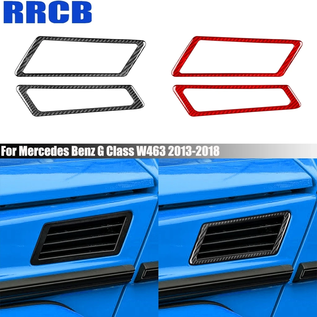 Carbon Fiber Car Accessories Hood Air Intake Decorative Exterior Cover Sticker Trim For Mercedes Benz G Class W463 2013-2018
Carbon Fiber Car Accessories Hood Air Intake Decorative Exterior Cover Sticker Trim For Mercedes Benz G Class W463 2013-2018