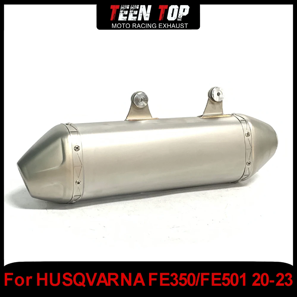 For Husqvarna FE350/FE501 2020-2023 Offroad Bike Exhaust Slip-on For KTM 350/450/500 exc-f Motorcycle Exhaust Muffler Steel
For Husqvarna FE350/FE501 2020-2023 Offroad Bike Exhaust Slip-on For KTM 350/450/500 exc-f Motorcycle Exhaust Muffler Steel