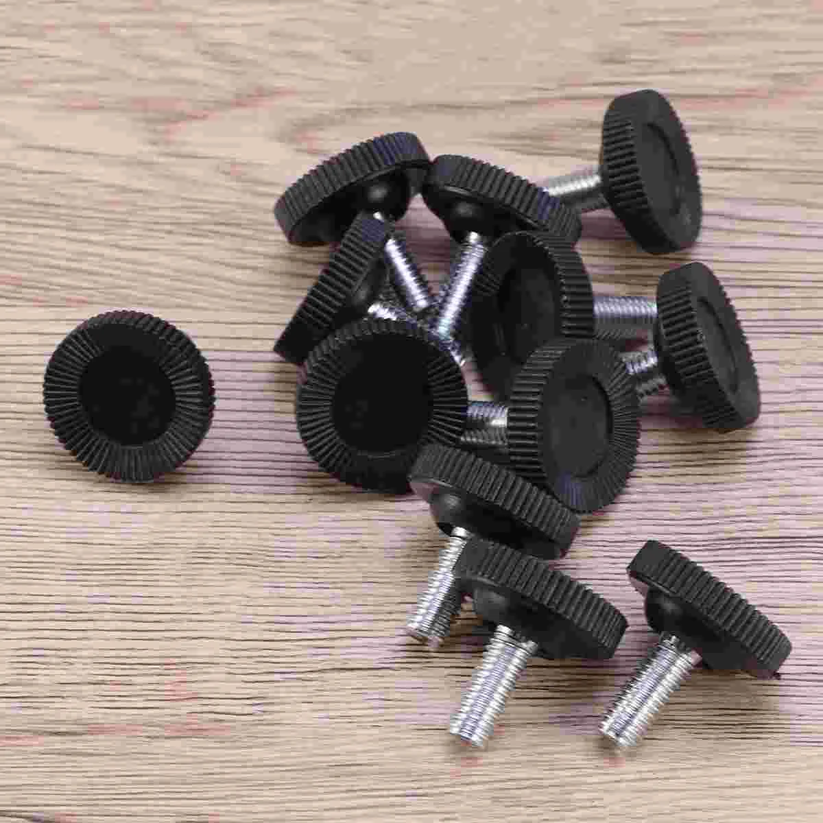 12 PCS Heavy Duty Furniture Leveler Adjustable Tee Nuts Leg Levelers for Cabinet Table Furniture Use - M8x20mm (Black)
12 PCS Heavy Duty Furniture Leveler Adjustable Tee Nuts Leg Levelers for Cabinet Table Furniture Use - M8x20mm (Black)