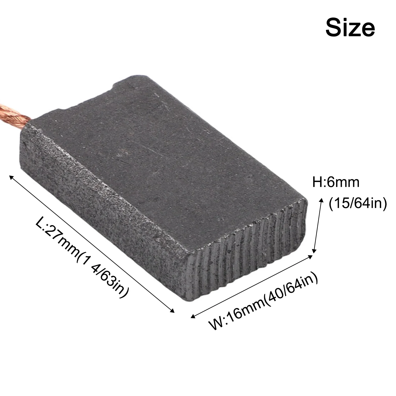 2pcs Carbon Brush For Bosch 11245EVS Rotary Hammer 11311EVS 11 316 Demolition Hammer Power Tool Replacement Accessories
2pcs Carbon Brush For Bosch 11245EVS Rotary Hammer 11311EVS 11 316 Demolition Hammer Power Tool Replacement Accessories