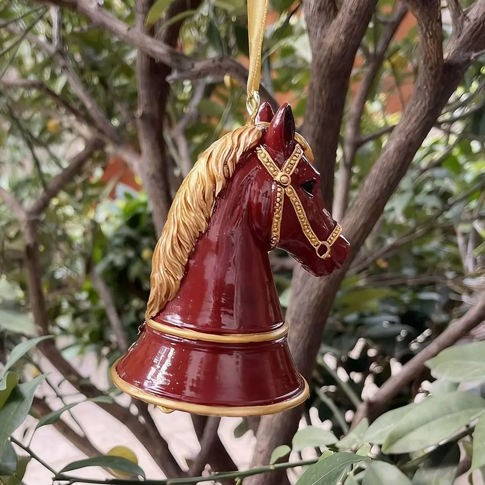Gifts Handmade Horse Bell Ornament Alloy Red Christmas Hanging Pendant Car Horse Pendant Christmas Decoration
Gifts Handmade Horse Bell Ornament Alloy Red Christmas Hanging Pendant Car Horse Pendant Christmas Decoration