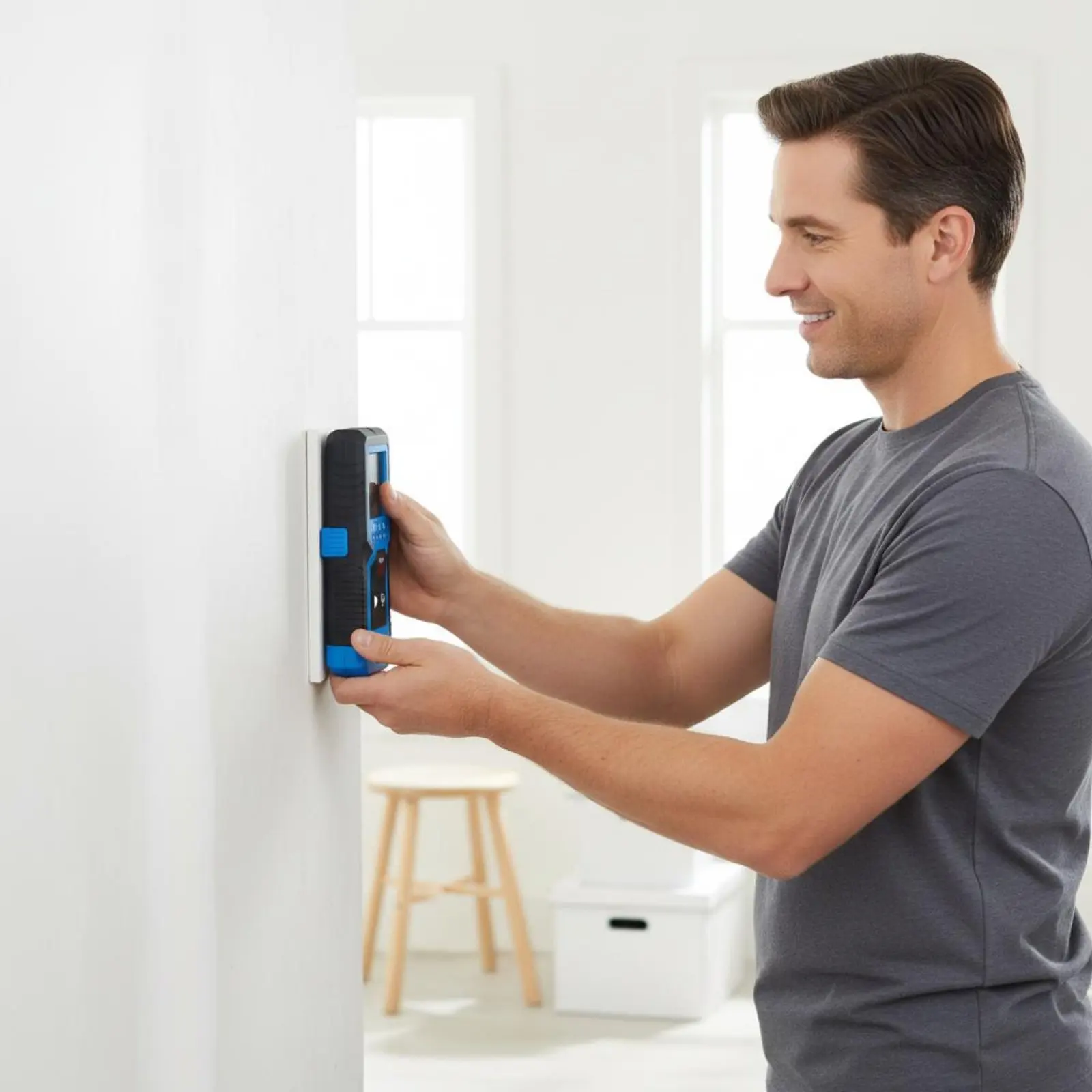 Multi-Function Wall Scanner LCD Display Multi Function Wall Scanner Digital Stud Detector Dustproof Construction Tool for Repair
Multi-Function Wall Scanner LCD Display Multi Function Wall Scanner Digital Stud Detector Dustproof Construction Tool for Repair