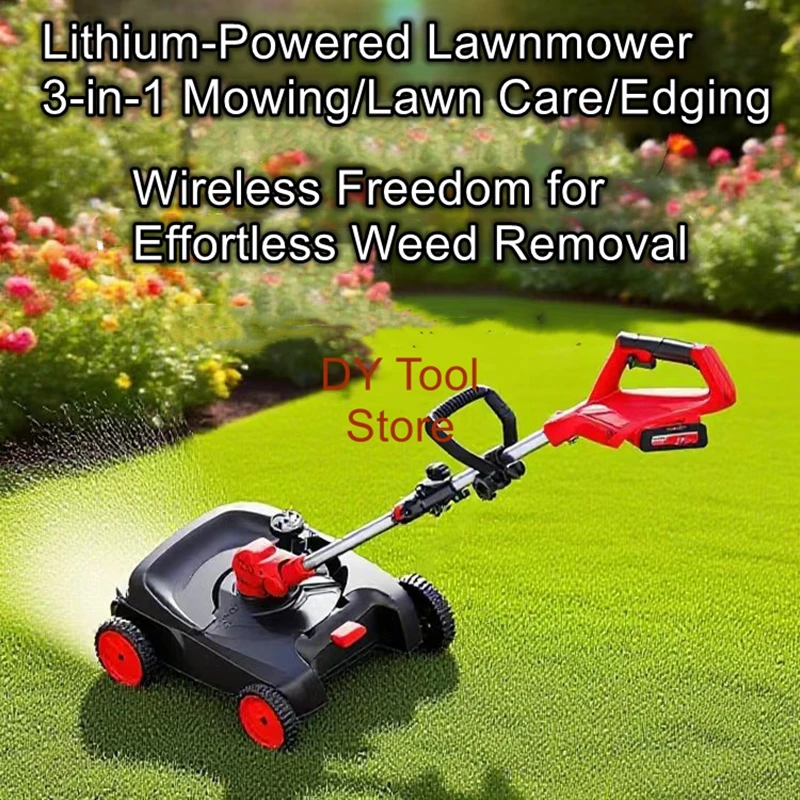 Three-in-One Electric Lawn Mower for Home Use, Garden Trimmer, High-Power Multi-Function Weeding Machine
Three-in-One Electric Lawn Mower for Home Use, Garden Trimmer, High-Power Multi-Function Weeding Machine