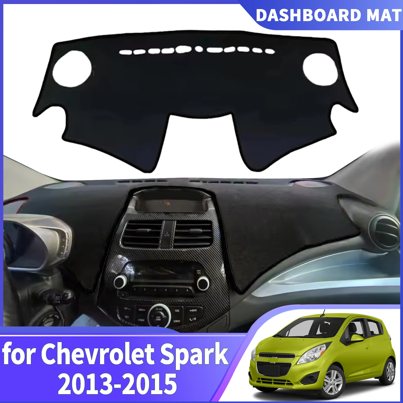 fit for Spark 2015 2014 2013 Car Dashmat Accessories Dashboard Cover Pad DashMat Sunshade Protective Carpet
fit for Spark 2015 2014 2013 Car Dashmat Accessories Dashboard Cover Pad DashMat Sunshade Protective Carpet