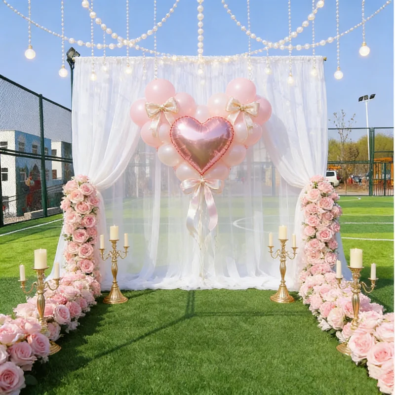 Свадебное украшение своими руками, четырехугольный павильон, двойная перекладина, металлическая полка для ритуальной вуали для макета вечеринки
Свадебное украшение своими руками, четырехугольный павильон, двойная перекладина, металлическая полка для ритуальной вуали для макета вечеринки