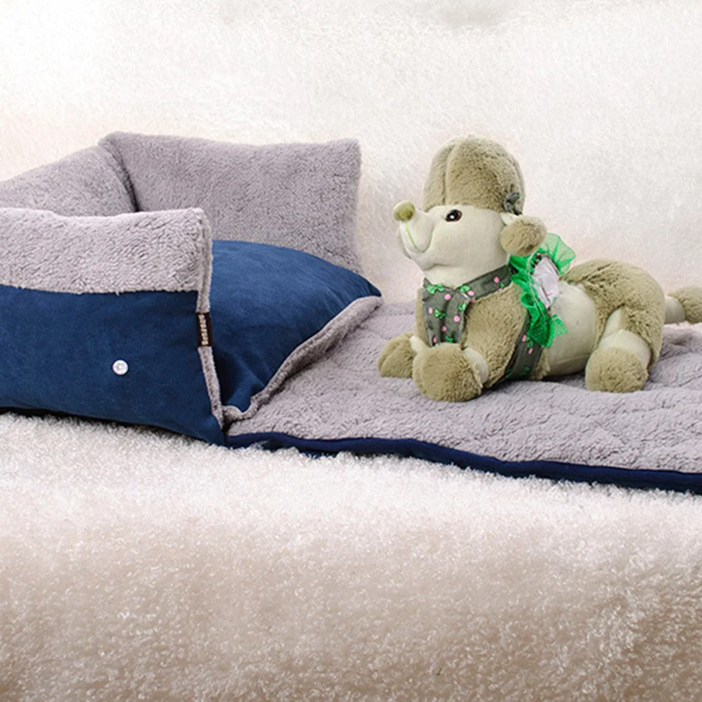 Clamshell Dog Sofa Bed Blue Small Medium Multifunctional Washable Non-Slip Pet Kennel Warm Mat For Cats Dogs Durable
Clamshell Dog Sofa Bed Blue Small Medium Multifunctional Washable Non-Slip Pet Kennel Warm Mat For Cats Dogs Durable