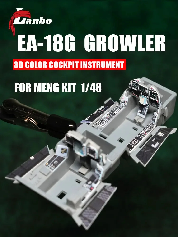 Lanbo 3D Color Cockpit Instrument LA-48138 Американский истребитель EA-18G для комплекта MENG 1/48
Lanbo 3D Color Cockpit Instrument LA-48138 Американский истребитель EA-18G для комплекта MENG 1/48