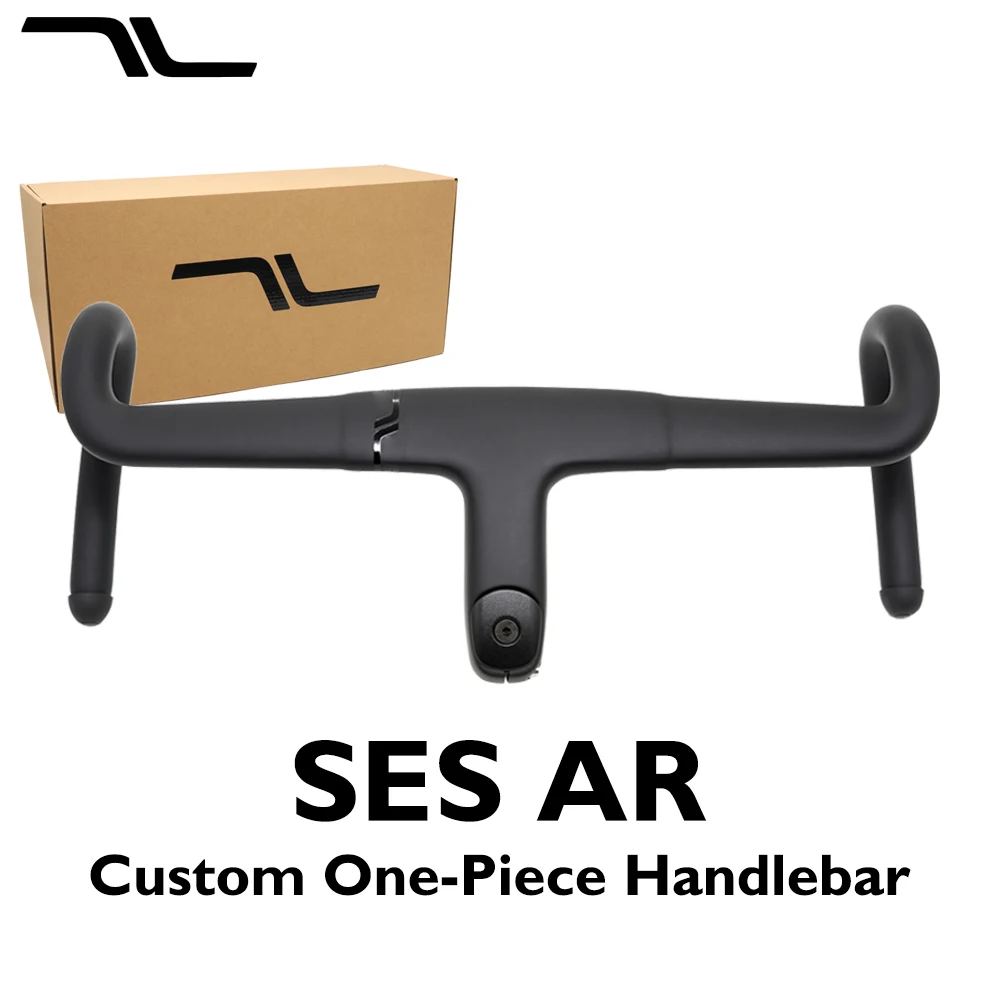 Ultralight Carbon Fiber Integrated Handlebar for Road Bike -7 Degree Aero Drop Bar Internal Cable Routing, SES AR Racing Bike
Ultralight Carbon Fiber Integrated Handlebar for Road Bike -7 Degree Aero Drop Bar Internal Cable Routing, SES AR Racing Bike