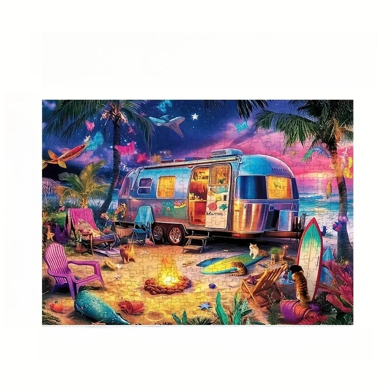 Landscape Starlit Camper 500/1000/1200/2000 PCS Jigsaw Puzzles Family Activity Games for Gameroom Bedroom Home Decor Gift
Landscape Starlit Camper 500/1000/1200/2000 PCS Jigsaw Puzzles Family Activity Games for Gameroom Bedroom Home Decor Gift