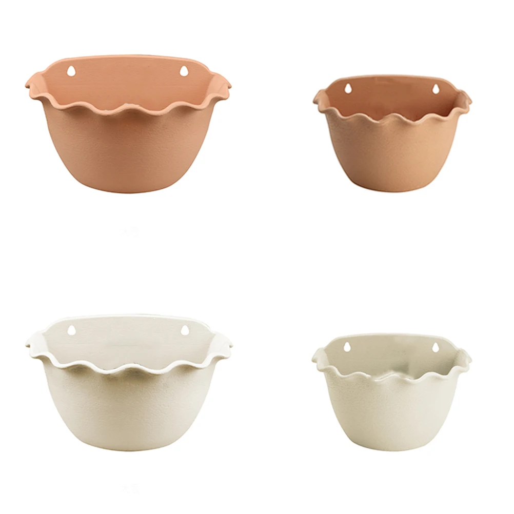 Semi-circular Plastic Pot Wall Hanging Planter for Plants Supplies Elegant Space Wedding Housewarming
Semi-circular Plastic Pot Wall Hanging Planter for Plants Supplies Elegant Space Wedding Housewarming