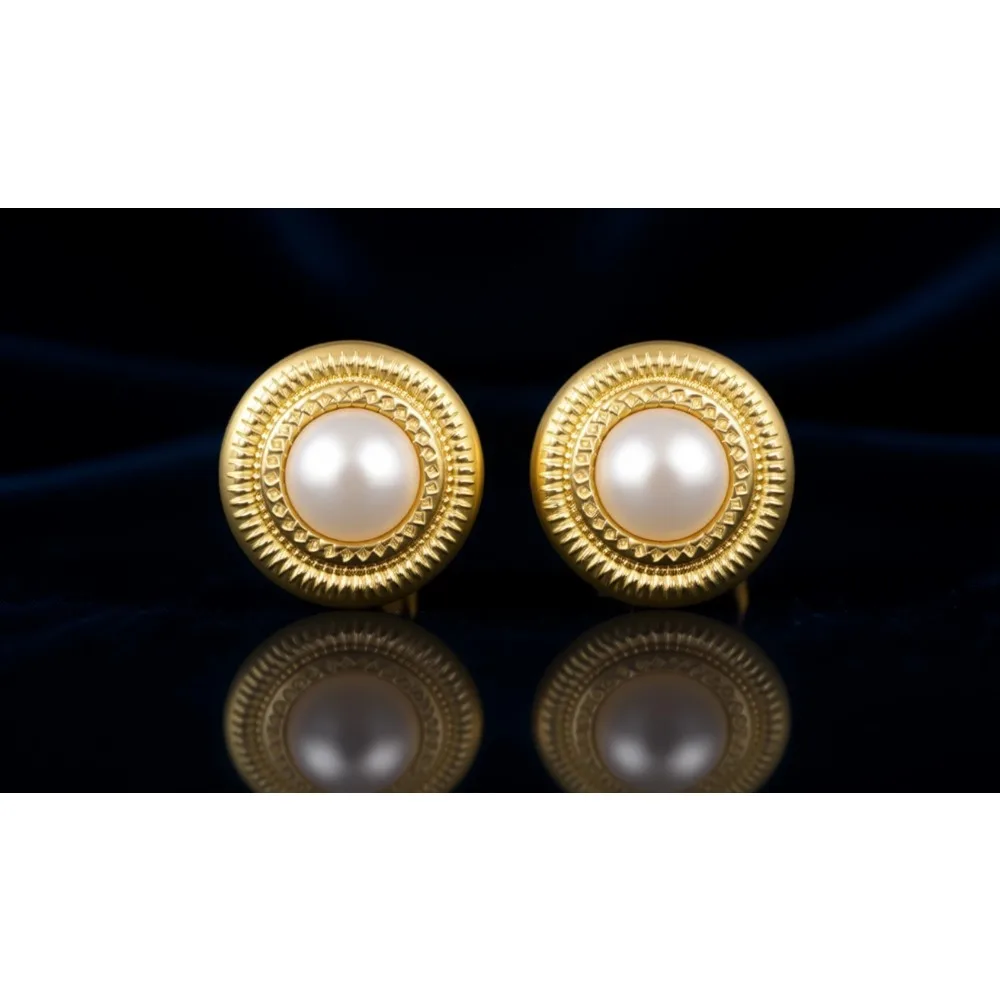 Серьги-гвоздики с искусственным жемчугом и золотым покрытием для женщин, гипоаллергенные, из нержавеющей стали, в различных цветах жемчуга
Серьги-гвоздики с искусственным жемчугом и золотым покрытием для женщин, гипоаллергенные, из нержавеющей стали, в различных цветах жемчуга