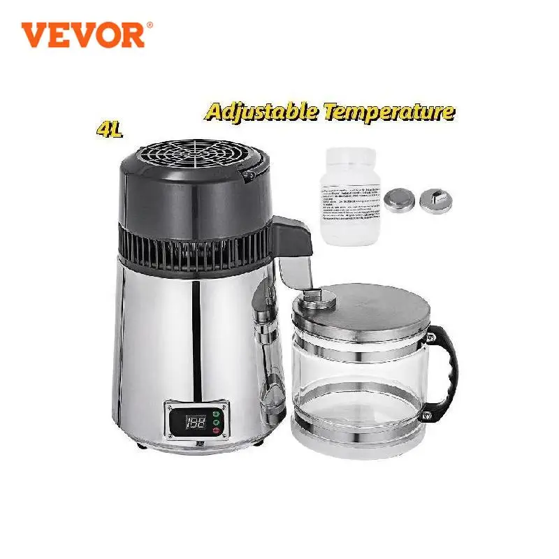 VEVOR 4Л Дистиллятор Воды Очиститель Алкоголя Умягчитель Фильтр для Напитков Регулируемая Температура Нержавеющая Сталь для Офисов Домашнег...
VEVOR 4Л Дистиллятор Воды Очиститель Алкоголя Умягчитель Фильтр для Напитков Регулируемая Температура Нержавеющая Сталь для Офисов Домашнег...