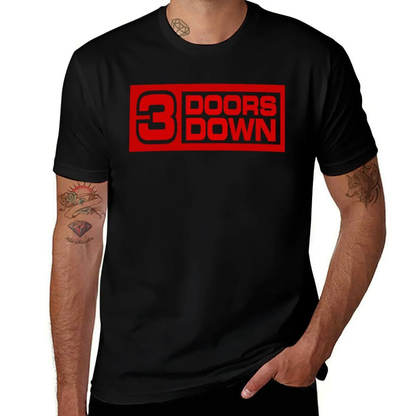 3 doors down band T-Shirt t shirt man designer t shirt men 100% cotton luxury brand
3 doors down band T-Shirt t shirt man designer t shirt men 100% cotton luxury brand