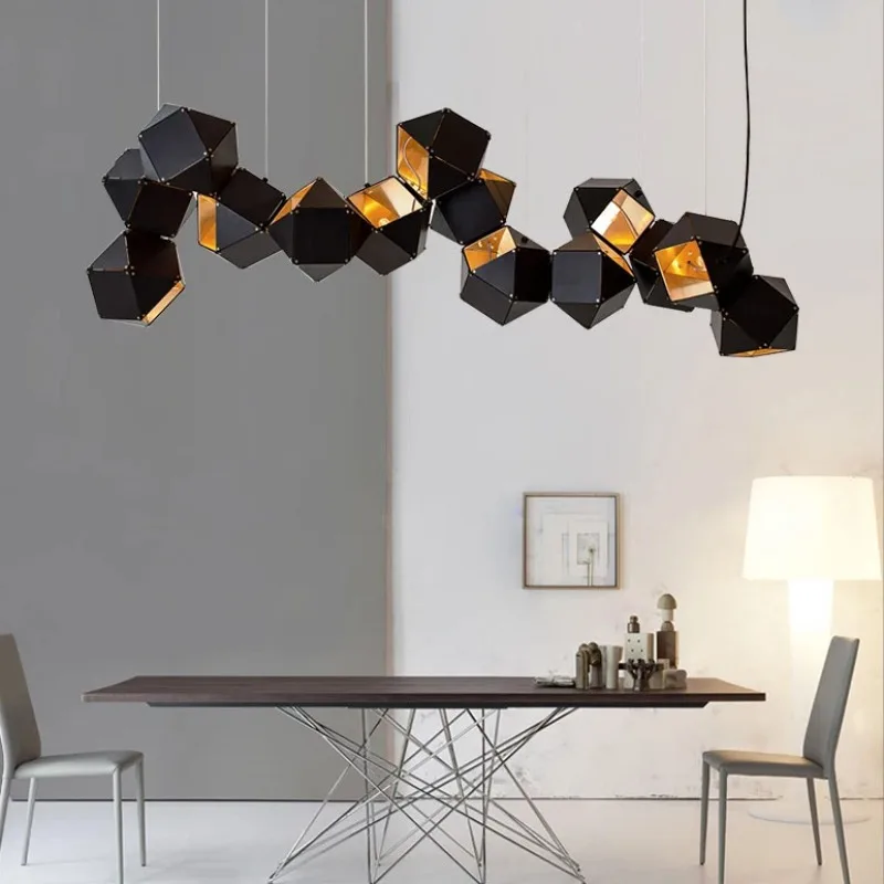 Modern creative LED restaurant pendant light, Nordic designer's living room and bedroom lights, bar decoration lighting fixtures
Modern creative LED restaurant pendant light, Nordic designer's living room and bedroom lights, bar decoration lighting fixtures