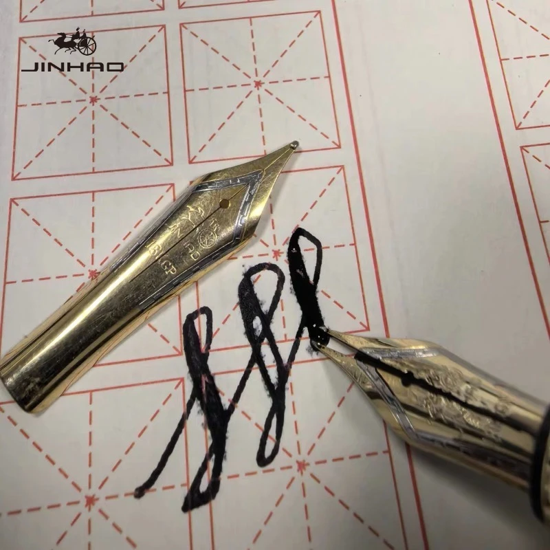 JINHAO Flower Style Soft Elastic Fountain Pen Flex Nib For X450 X750 100 9016 9056 Round Body ES ER Pointed Tip Writing Nibs
JINHAO Flower Style Soft Elastic Fountain Pen Flex Nib For X450 X750 100 9016 9056 Round Body ES ER Pointed Tip Writing Nibs
