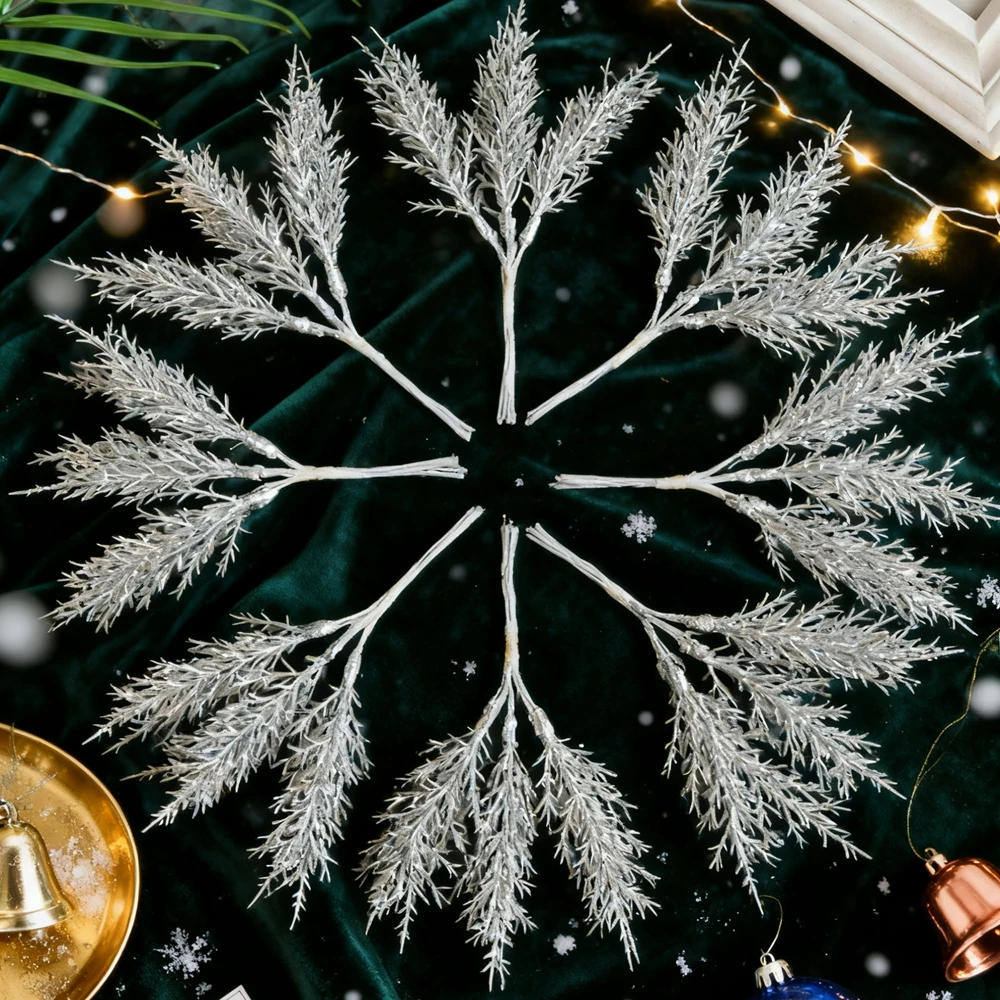 15Pcs Artificial Plants Golden Silvery Fake Branch Wreaths Home Room Table Decoration Wedding Arch Accessory Photography Props
15Pcs Artificial Plants Golden Silvery Fake Branch Wreaths Home Room Table Decoration Wedding Arch Accessory Photography Props