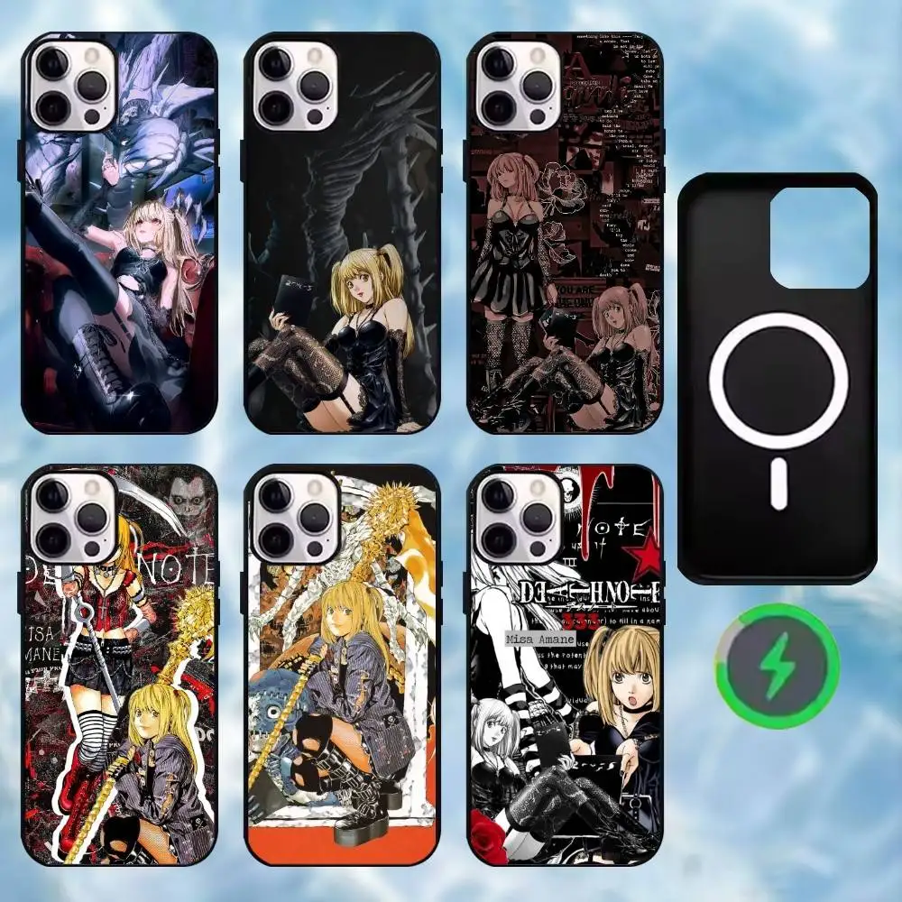 Misa D-Death Note Phone Case For iPhone17,16,15,14,13,12,11 Plus,Pro Max Magnetic For Magsafe Wireless Charging
Misa D-Death Note Phone Case For iPhone17,16,15,14,13,12,11 Plus,Pro Max Magnetic For Magsafe Wireless Charging