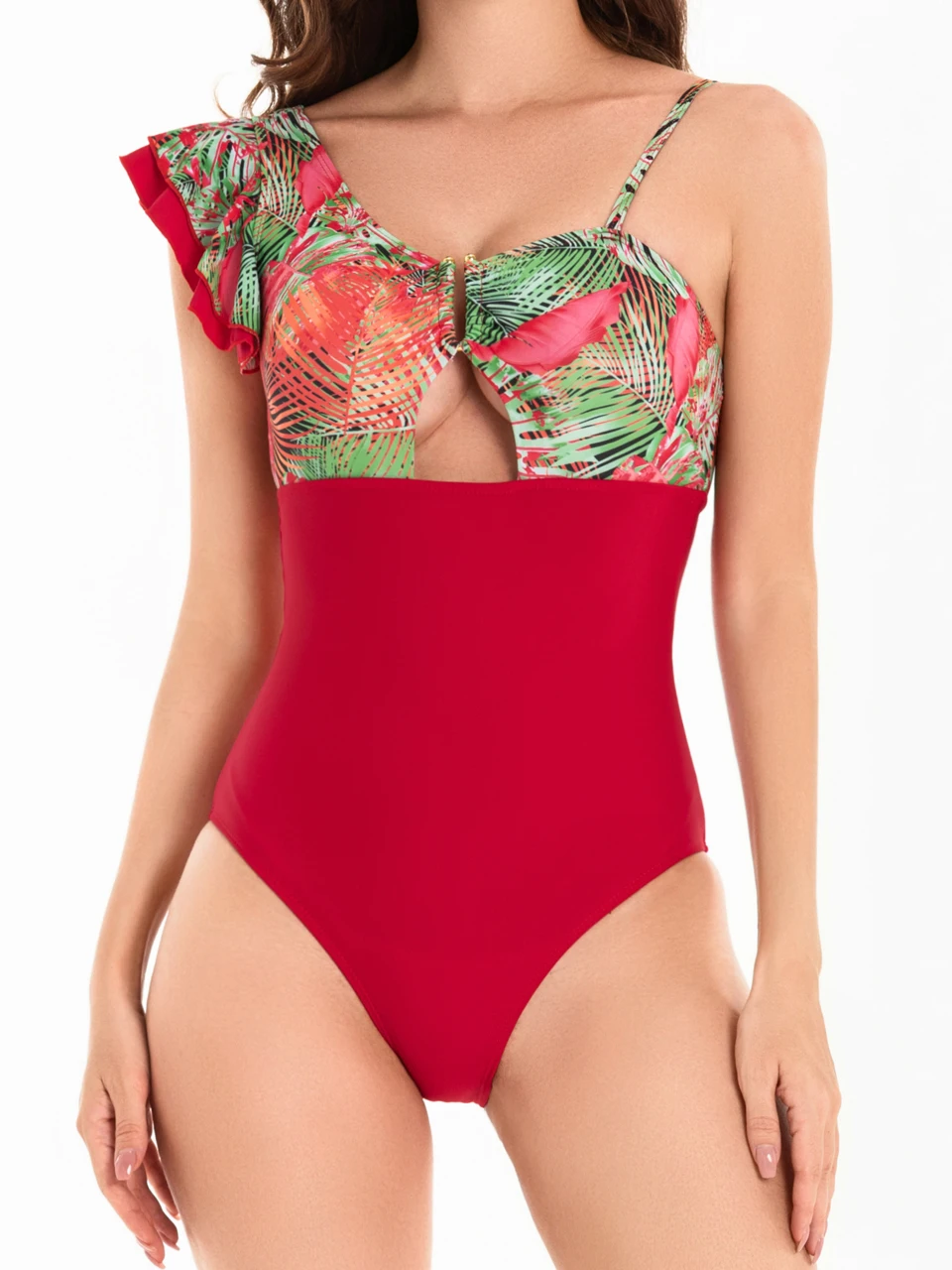 Cut Out Ruch One Shoulder Swimsuit 2025 One Piece Slim Swimwear Women Bathers Bathing Swimming Swim Bodysuit Female Beachwear
Cut Out Ruch One Shoulder Swimsuit 2025 One Piece Slim Swimwear Women Bathers Bathing Swimming Swim Bodysuit Female Beachwear