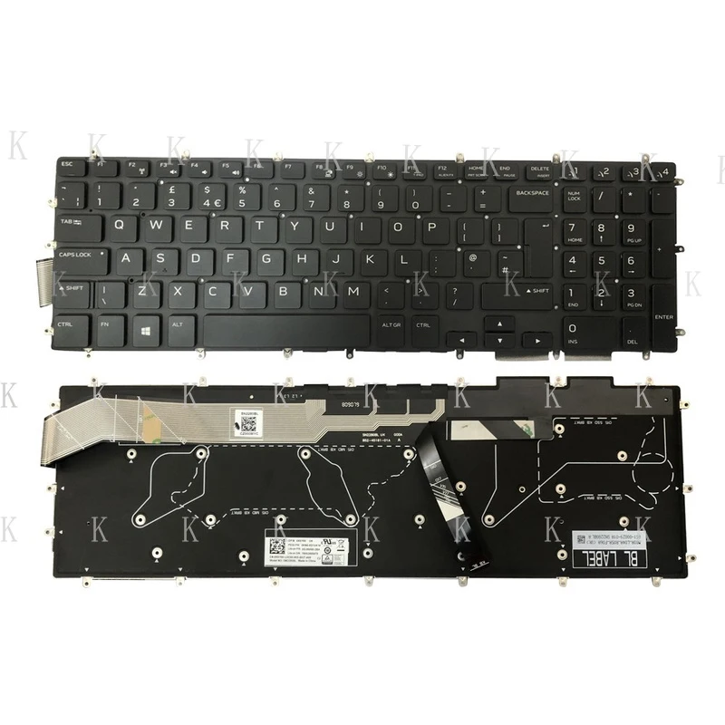 C For Dell Alienware M15 R1, M17 R1 2019, 0K5Y90 UK RGB Backlit Keyboard
C For Dell Alienware M15 R1, M17 R1 2019, 0K5Y90 UK RGB Backlit Keyboard