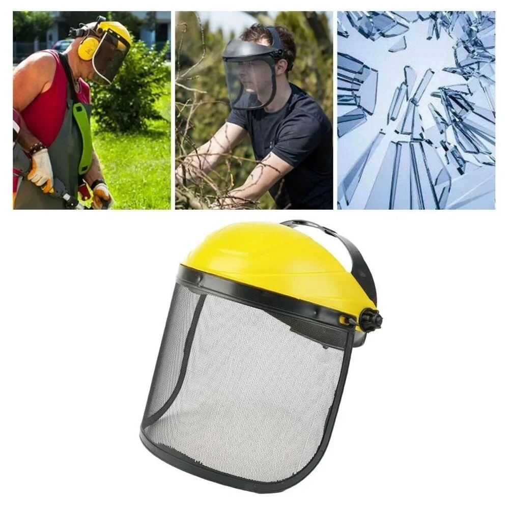 Mesh Gardening Protection Splash Prevention Electric Cutting Safety Helmet Chainsaw Helmet Protective Mask Mesh Face Shield
Mesh Gardening Protection Splash Prevention Electric Cutting Safety Helmet Chainsaw Helmet Protective Mask Mesh Face Shield