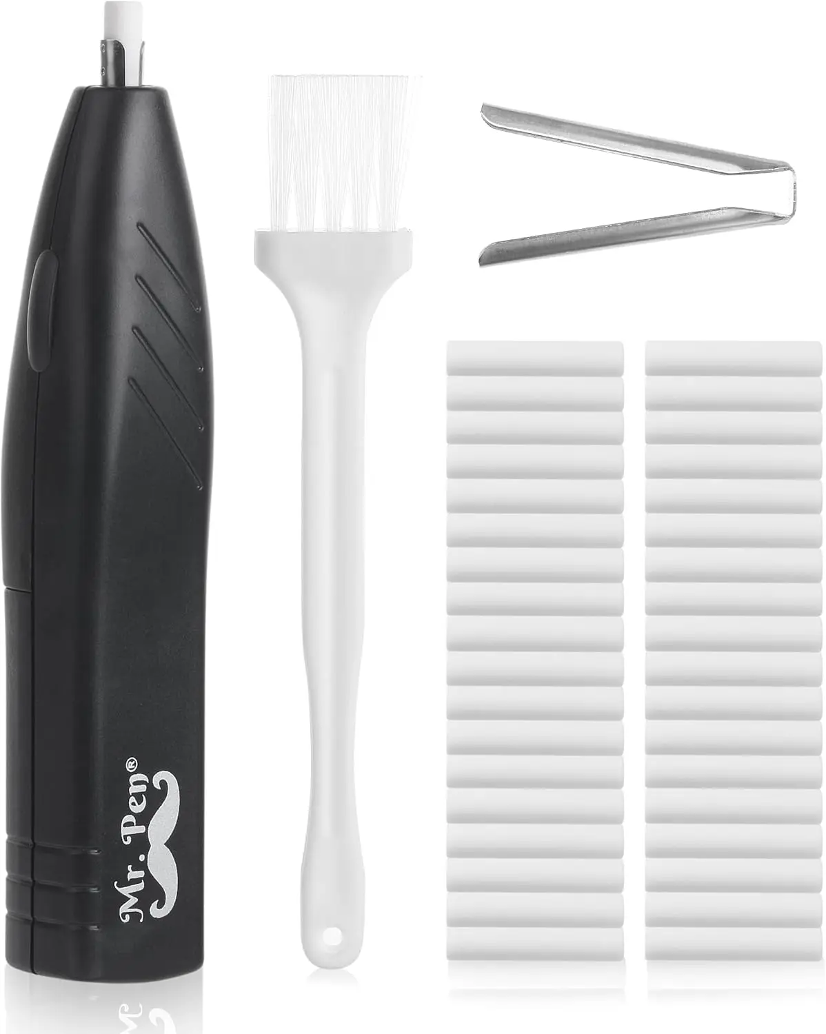 Electric Eraser Kit with 36 Refills and Brush for Artists, Battery Operated Eraser for Drawing, Sketching, Drafting, Crafting
Electric Eraser Kit with 36 Refills and Brush for Artists, Battery Operated Eraser for Drawing, Sketching, Drafting, Crafting