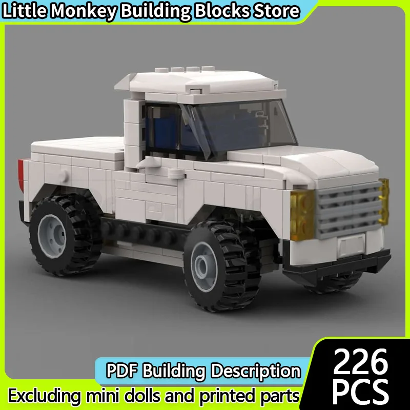 Speed Racing Car Model MOC Building Bricks Classic 6-Wide Truck Modular Technology Children Holiday Gifts Assemble Toys Suit
Speed Racing Car Model MOC Building Bricks Classic 6-Wide Truck Modular Technology Children Holiday Gifts Assemble Toys Suit