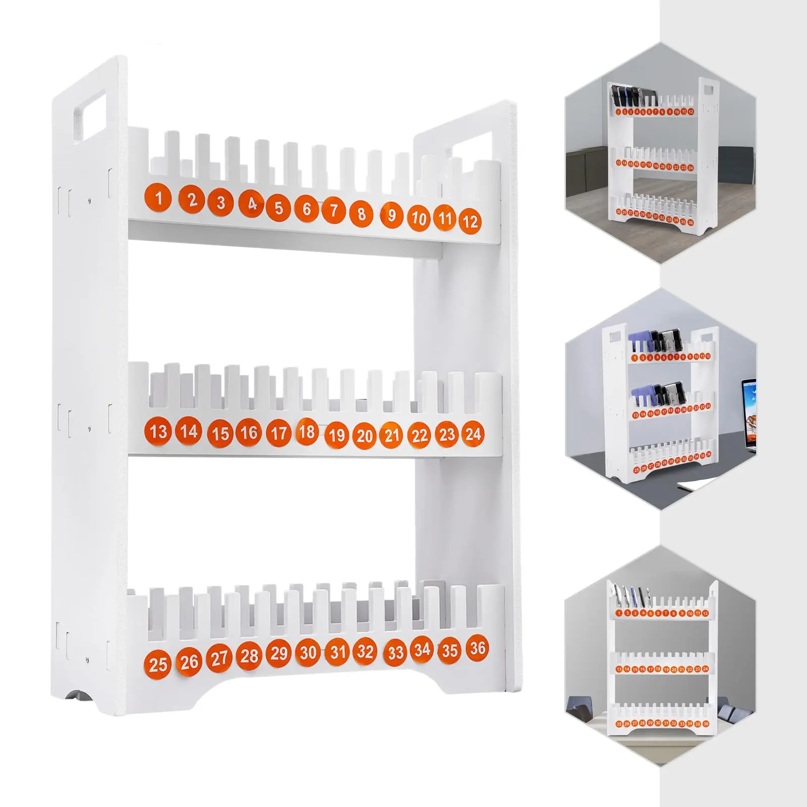 3-х уровневый держатель для мобильного телефона с 36/30 слотами для учителей с этикеткой, подставка для офисного телефона из ПВХ, держатель для мобильного телефона, белая ячейка
3-х уровневый держатель для мобильного телефона с 36/30 слотами для учителей с этикеткой, подставка для офисного телефона из ПВХ, держатель для мобильного телефона, белая ячейка