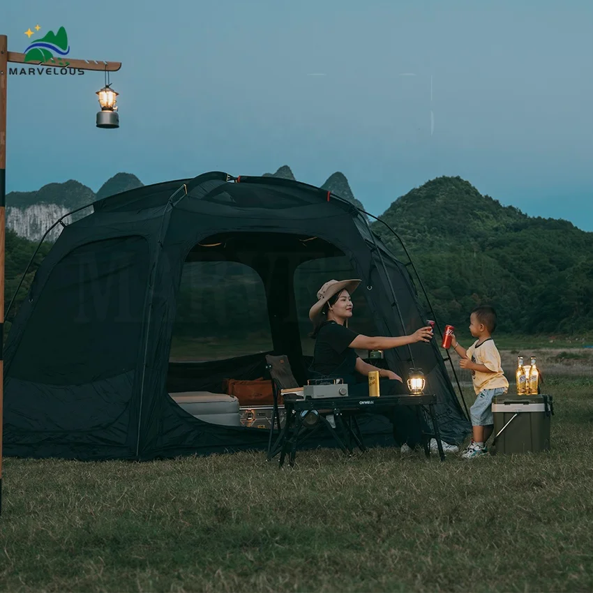 Wind Wally Glamping Outdoor Dome Tent for Family Camping Waterproof Hemisphere Ball Design for 5+ Persons
Wind Wally Glamping Outdoor Dome Tent for Family Camping Waterproof Hemisphere Ball Design for 5+ Persons