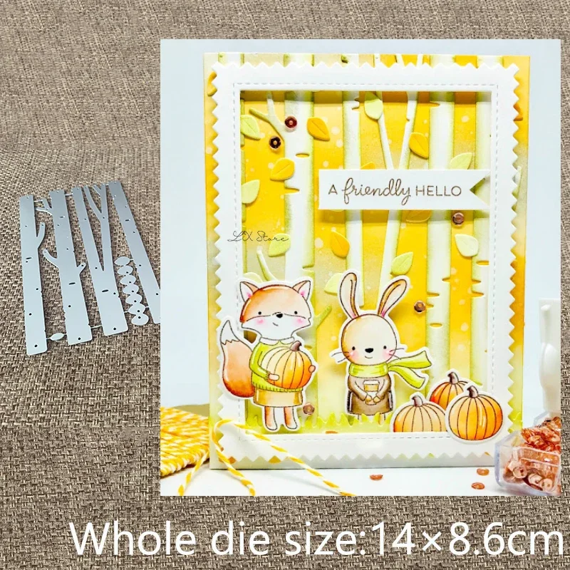 XLDesign Металлические вырубные штампы-трафареты для декора: Березы, для скрапбукинга, альбомов, бумажных открыток, тиснения
XLDesign Металлические вырубные штампы-трафареты для декора: Березы, для скрапбукинга, альбомов, бумажных открыток, тиснения