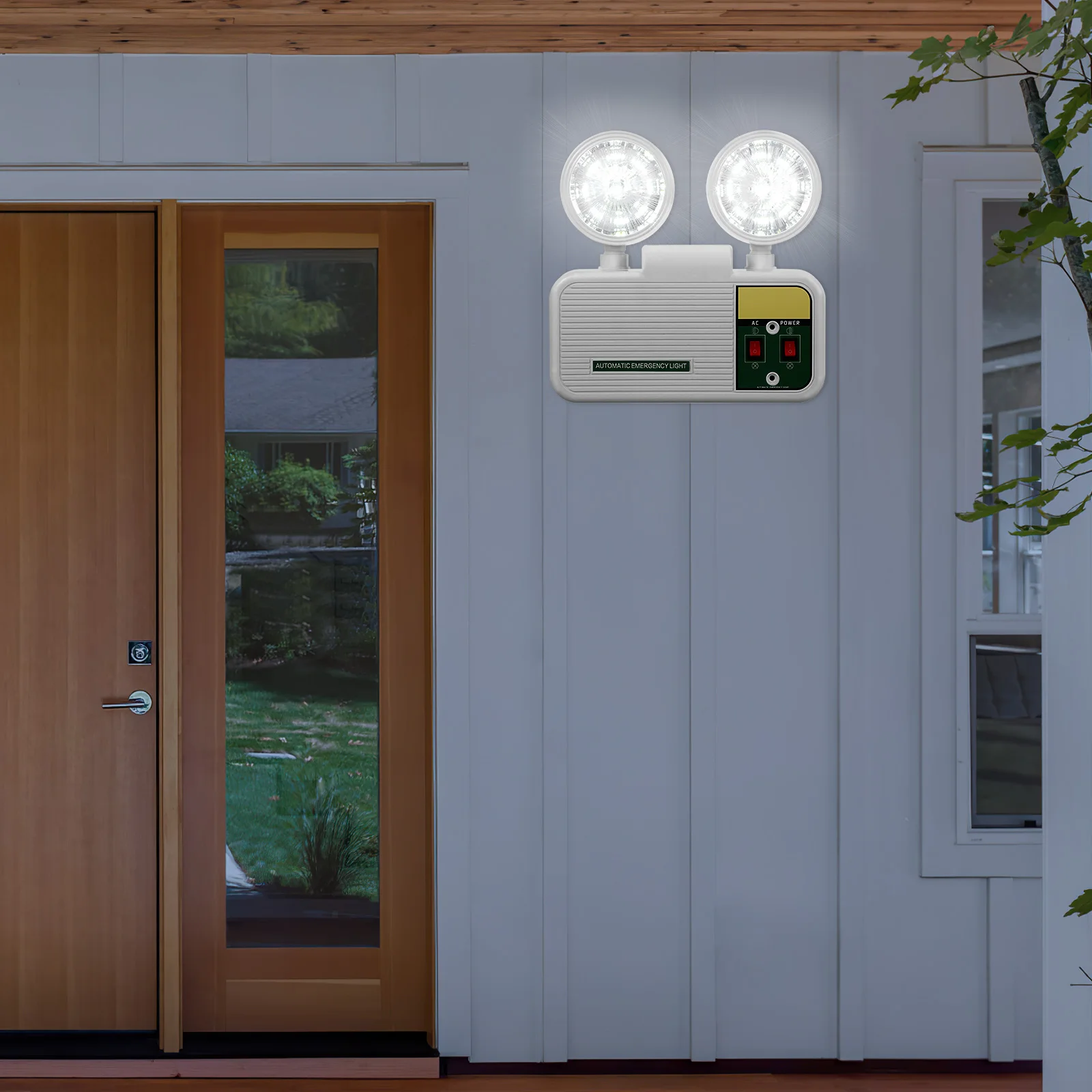 Emergency Light High Brightness LED Safe Reliable Wall Mountable Long Lasting Lighting Power Failure Exit Backup Stairway Night
Emergency Light High Brightness LED Safe Reliable Wall Mountable Long Lasting Lighting Power Failure Exit Backup Stairway Night