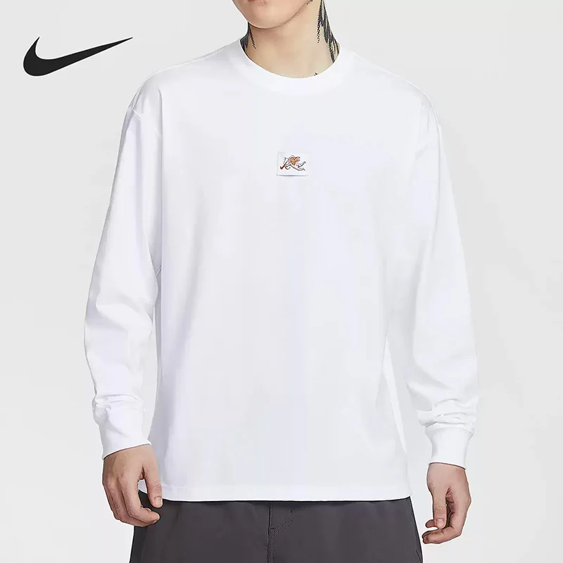 Nike Long-Sleeved T-Shirt Men's Round Neck Pullover Base Layer Shirt Casual Sports Shirt IO9761-100-010-613
Nike Long-Sleeved T-Shirt Men's Round Neck Pullover Base Layer Shirt Casual Sports Shirt IO9761-100-010-613