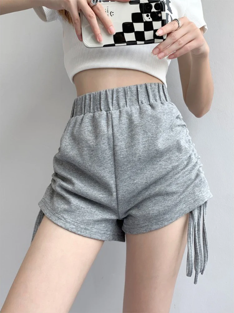 Slimming Drawstring Sports Shorts Women's Loose Outerwear Spicy Girl Design Wide Leg Casual Hot Pants High Waist Asymmetric S...
Slimming Drawstring Sports Shorts Women's Loose Outerwear Spicy Girl Design Wide Leg Casual Hot Pants High Waist Asymmetric S...