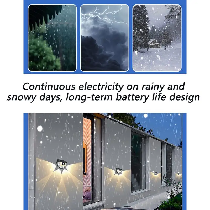 Настенные светильники на солнечной энергии, водонепроницаемые уличные настенные светильники, украшение сада, индукционное освещение для тела для балкона, кемпинга
Настенные светильники на солнечной энергии, водонепроницаемые уличные настенные светильники, украшение сада, индукционное освещение для тела для балкона, кемпинга