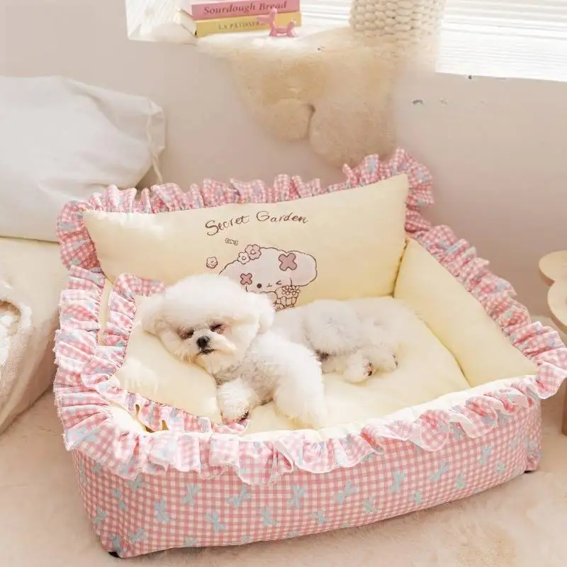 Party Frenchie Durable Dog Kennel Fluffy Unique Modern Indoors Dog Supplies Luxury Designer Camas Para Perros Dog Furniture
Party Frenchie Durable Dog Kennel Fluffy Unique Modern Indoors Dog Supplies Luxury Designer Camas Para Perros Dog Furniture