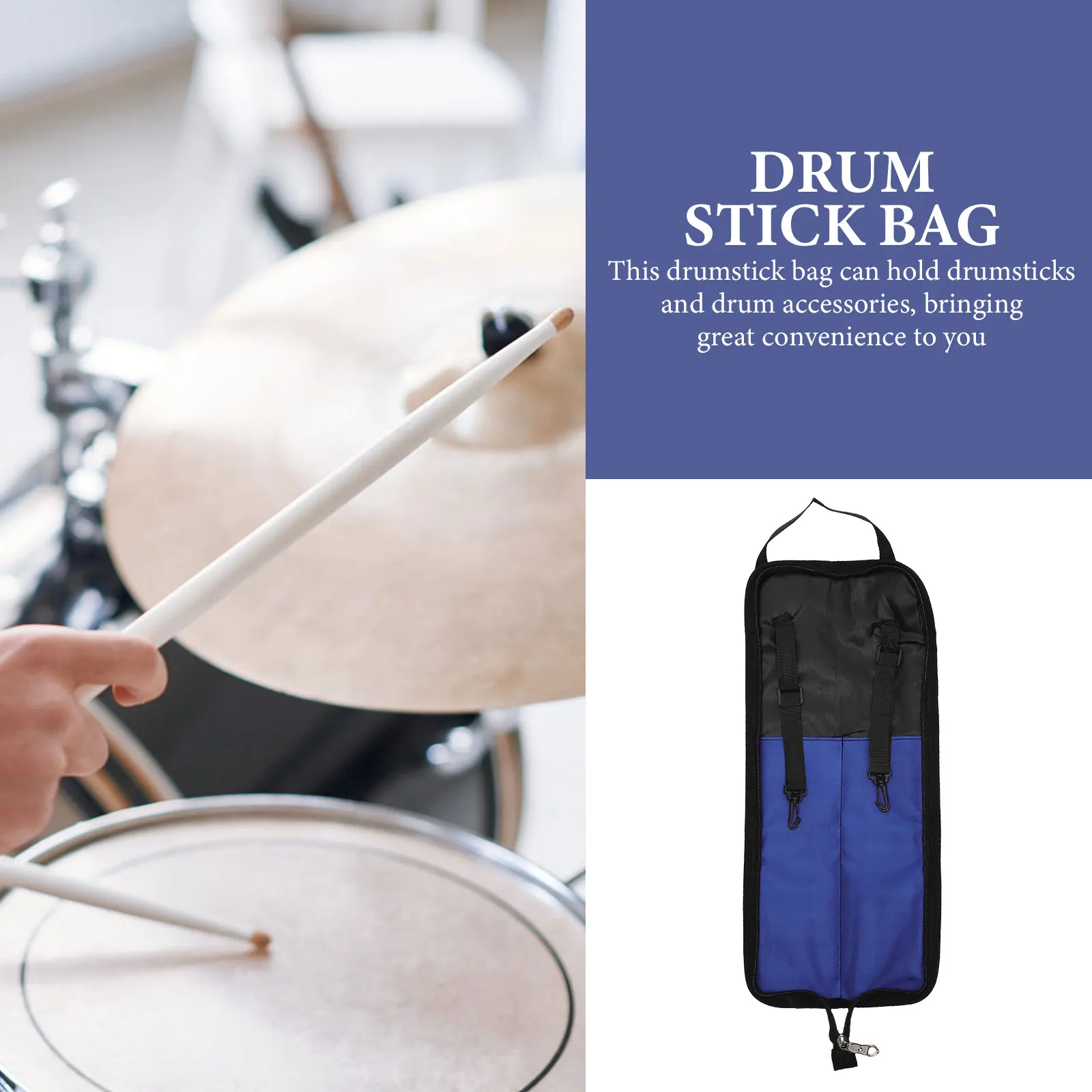 Drum Stick Bag Sticks Storage Drumsticks Holder Bags Oxford Cloth Multipurpose Instrument with Shoulder Strap
Drum Stick Bag Sticks Storage Drumsticks Holder Bags Oxford Cloth Multipurpose Instrument with Shoulder Strap